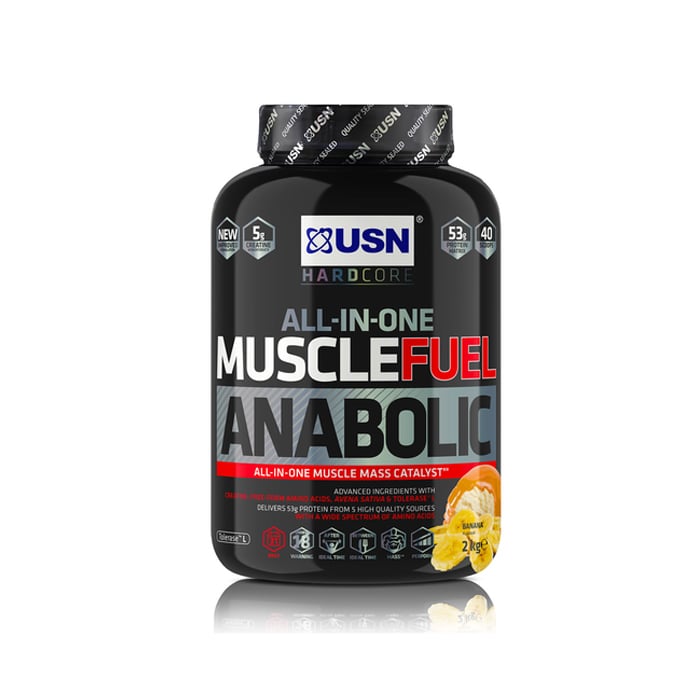 USN MUSCLE FUEL ANABOLIC-Banana - Main USN MUSCLE FUEL ANABOLIC With Taste Banana - 2kg