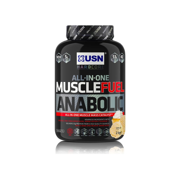 USN MUSCLE FUEL ANABOLIC-Vanilla - Main USN MUSCLE FUEL ANABOLIC With Taste Vanilla - 2kg