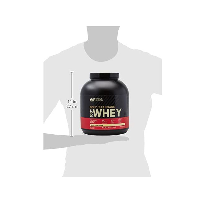 Whey-Vanilla-IceCream-5 Optimum Nutrition Gold Standard 100% Whey Vanilla Ice Cream