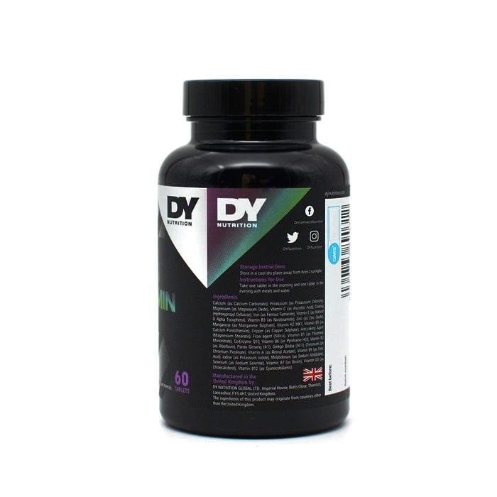 DY Nutrition Renew Multivitamins, 60 Tablets Bottle - RMULTI60TB DY Nutrition Renew Multivitamins, 60 Tablets Bottle - RMULTI60TB