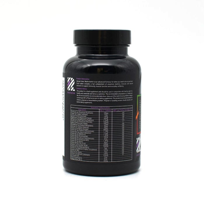 DY Nutrition Renew Multivitamins, 60 Tablets Bottle - RMULTI60TB DY Nutrition Renew Multivitamins, 60 Tablets Bottle - RMULTI60TB